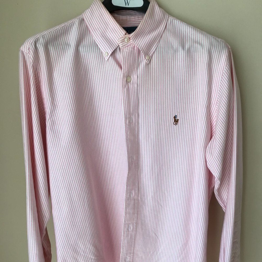 Ralph Lauren Custom Fit button down shirt
